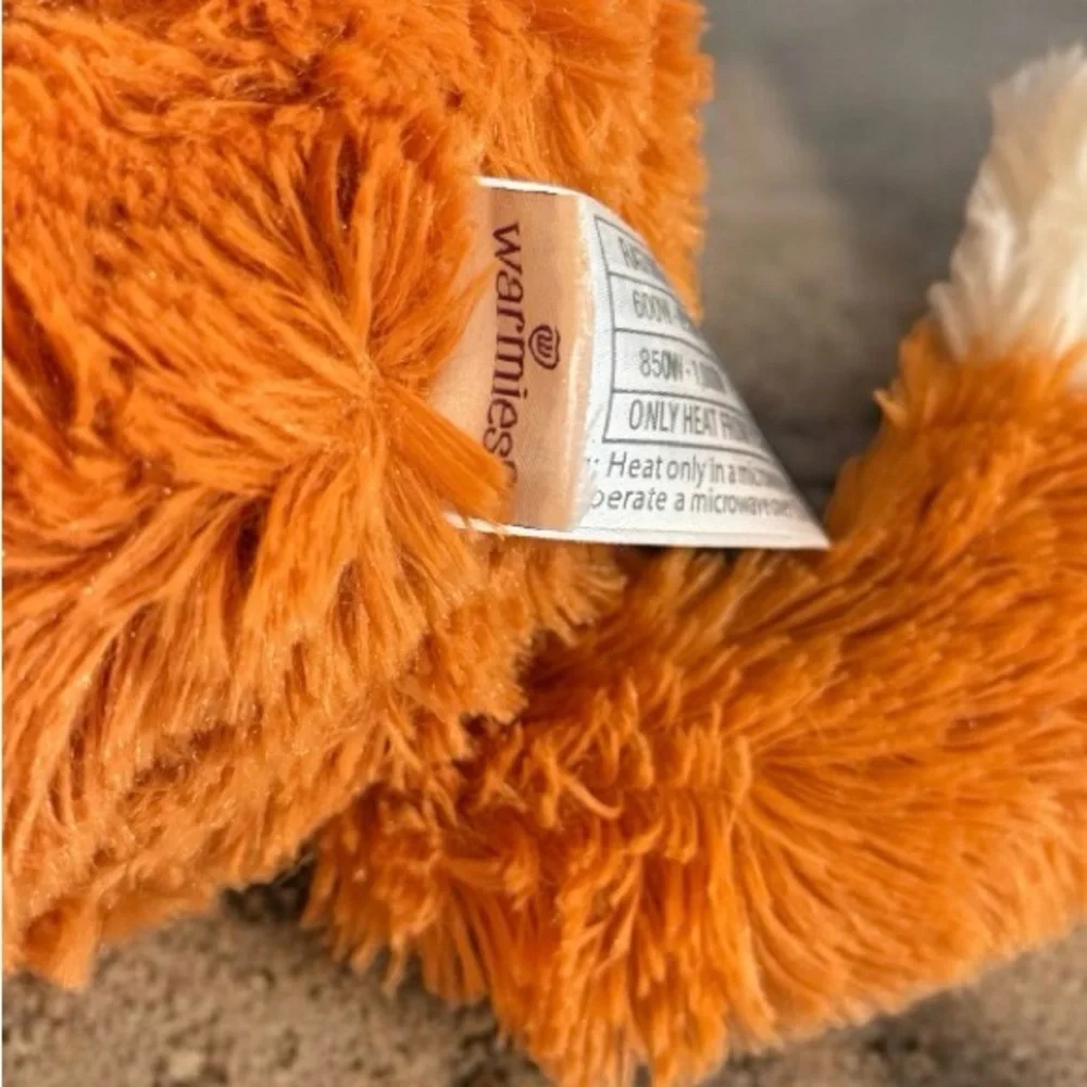 Warmies Fox Heatable & Coolable Weighted Stuffed Animal Plush Microwavable Cozy
